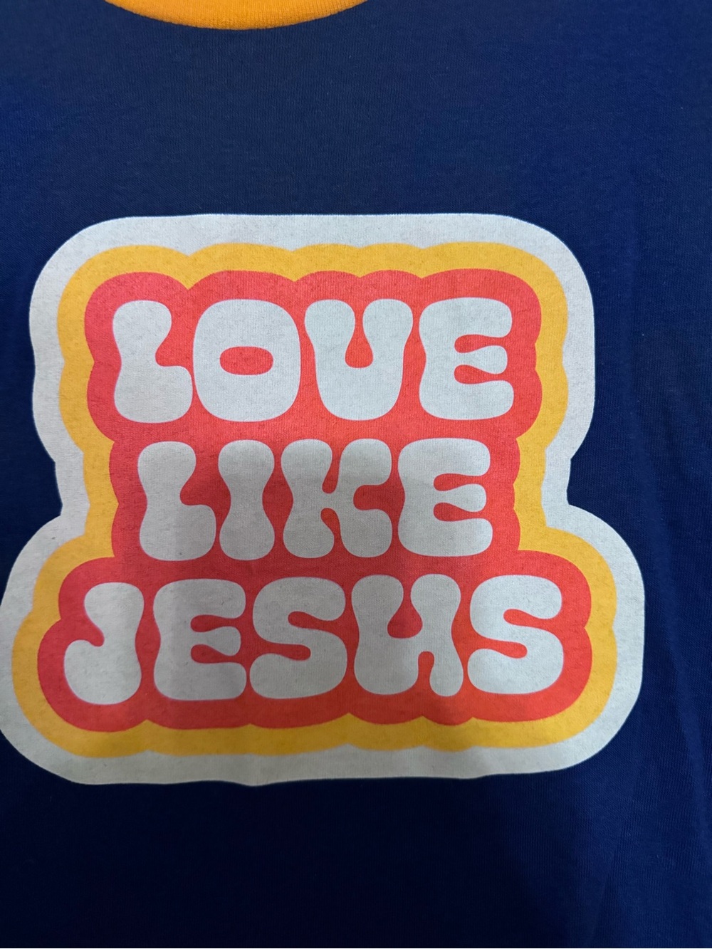 Christian Ringer Tee - Picture 2 of 4